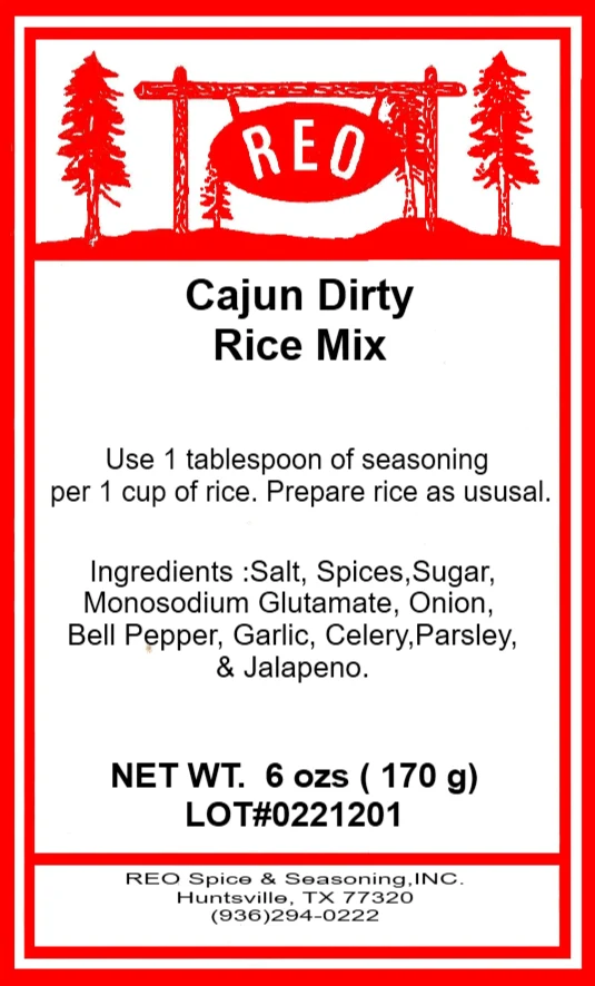 Cajun Dirty Rice Mix