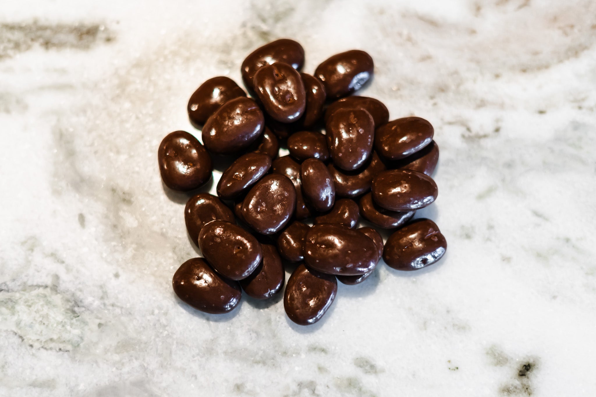 Chocolate Amaretto Pecan Halves