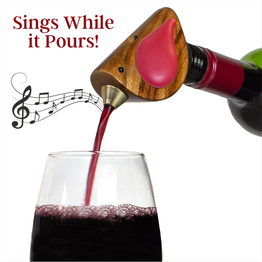 Singing Wine Bottle Pourer